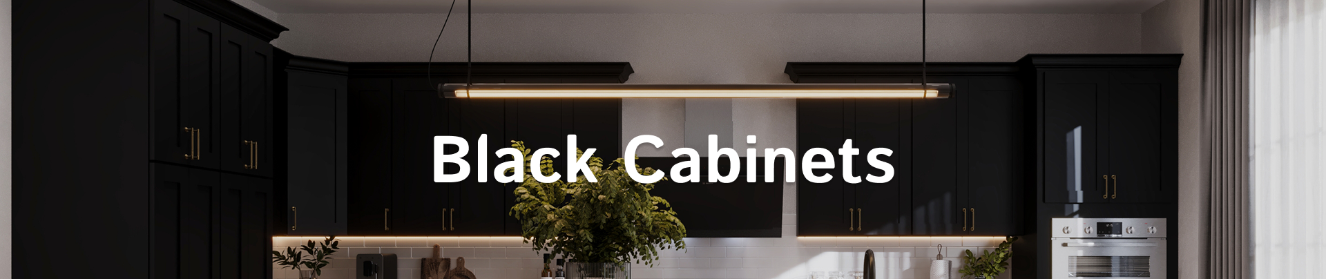 Black Cabinets