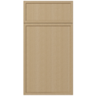 Slim White Oak Sample Door