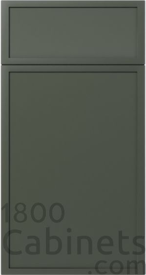 Slim Aston Green Sample Door