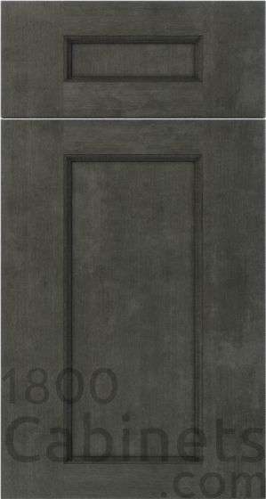 Double Smoky Gray Sample Door
