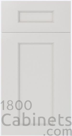 Double Dove White Sample Door