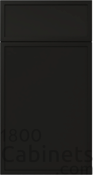 Slim Iron Black Sample Door