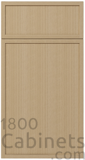 Slim White Oak Sample Door