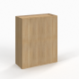 Slim White Oak - Wall Cabinet - 24"W x 36"H x 12"D - Double Doors - 2 Shelves