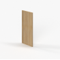 Slim White Oak - Wall Decorative Door Panel - 11-1/2"W x 29"H