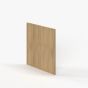 Slim White Oak - Base Decorative Door Panel - 23-1/2"W x 29"H
