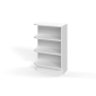 Shaker White - Base End Shelf Cabinet - 12"W x 34-1/2"H x 24"D