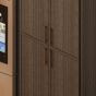 Slim Amber Oak - Crown Moulding - 96"W x 2-7/8"H x 2-7/8"D