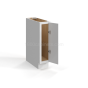 Shaker White - Base Cabinet - 9"W x 34-1/2"H x 24"D - Single Door