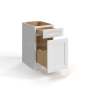 Shaker White - Base Waste Basket - 18"W x 34 1/2"H x 24"D