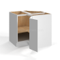 Shaker White - Easy Reach Base Cabinet - 36"W x 34-1/2"H - Single Door