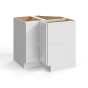 Shaker White - Easy Reach Base Cabinet - 36"W x 34-1/2"H - Single Door