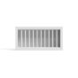 Shaker White - Wall Plate Rack Cabinet - 30"W x 15"H x 12"D