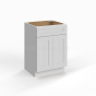 Shaker White - Vanity Sink Base Cabinet - 24"W x 34-1/2"H x 21"D