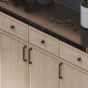 Slim White Oak - Wall Cabinet - 36"W x 12"H x 12"D - Double Doors
