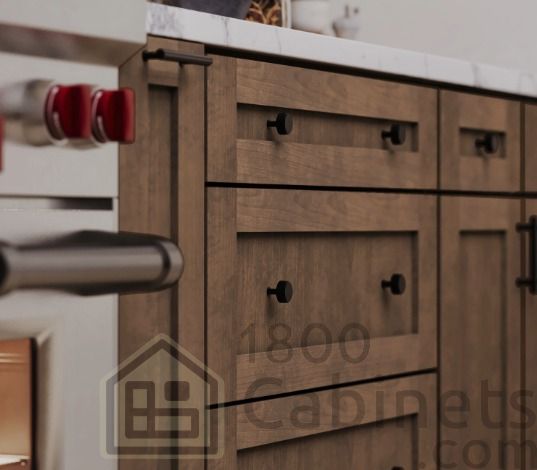 Rustic Wood - Mini Sample Base Cabinet