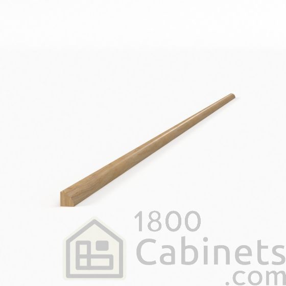 Slim White Oak - Shoe Moulding - 96"W x 11/16"H x 11/15"D