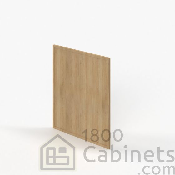 Slim White Oak - Base Decorative Door Panel - 23-1/2"W x 29"H