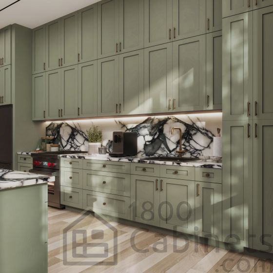 Sage Breeze - Mini Sample Base Cabinet