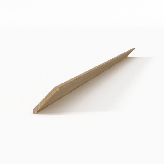 Slim White Oak - Crown Moulding - 96"W x 1-7/16"H x 1-7/16"D