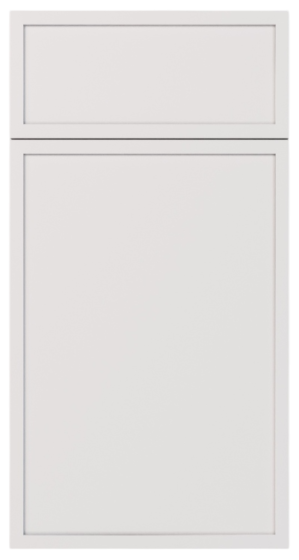 Slim Dove White Sample Door