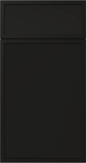 Slim Iron Black Sample Door